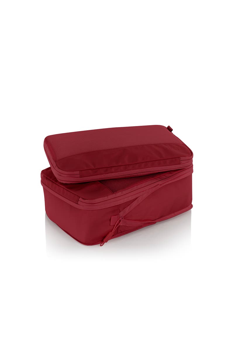 EcoTex® Compression Packing Cube 4 Piece Set, Alternate, color, Red Maple