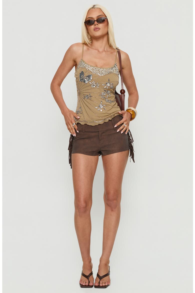 Devondra Sequin Camisole, Alternate, color, CHAMPAGNE