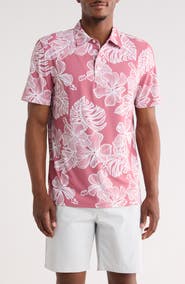 Reyn Spooner Muana Monstera Polo