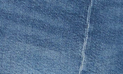 Good American Good '90s Seamed Denim Shorts In I671