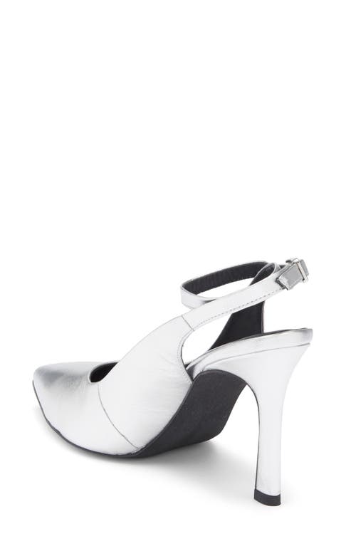 Seychelles Girl Boss Ankle Strap Pointed Toe Pump In Neutral