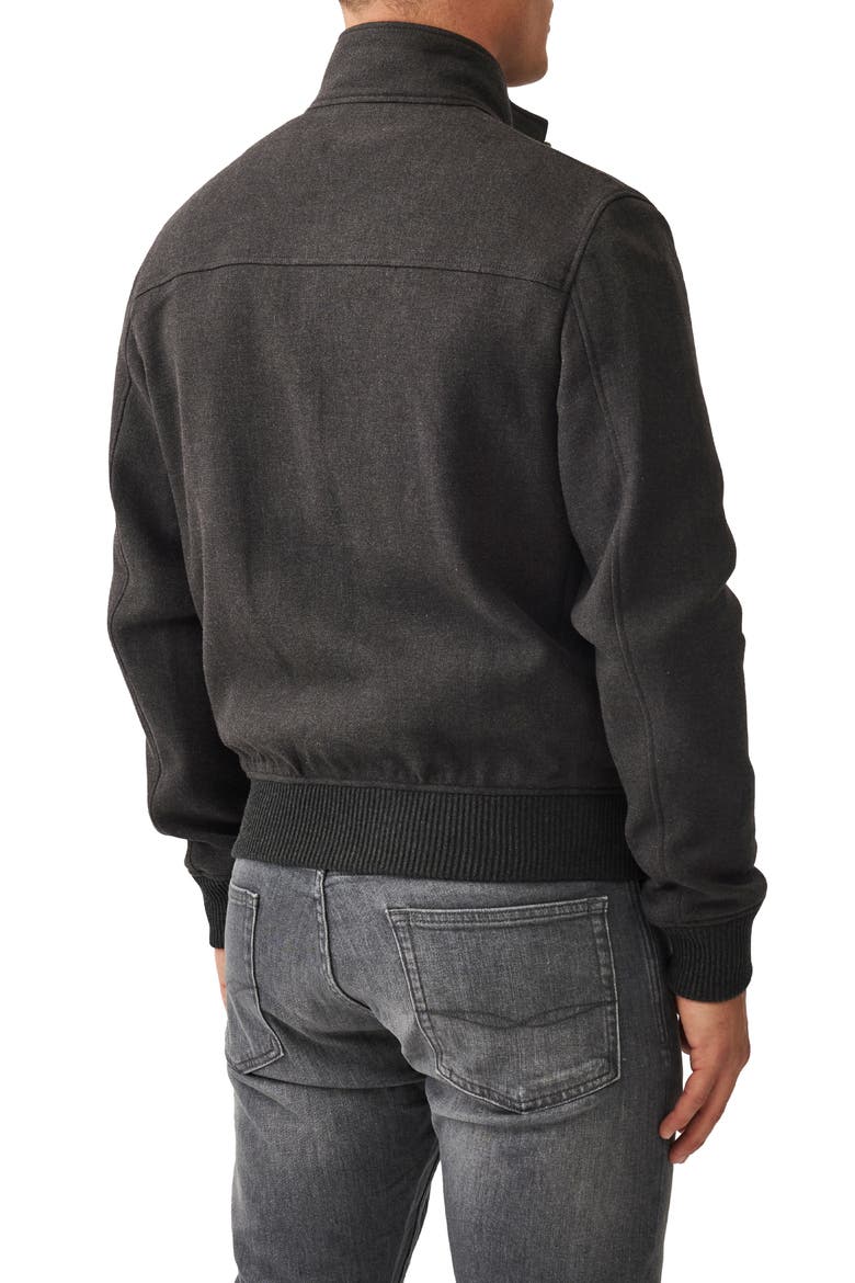 Miramar Wool Jacket, Alternate, color, CHARCOAL