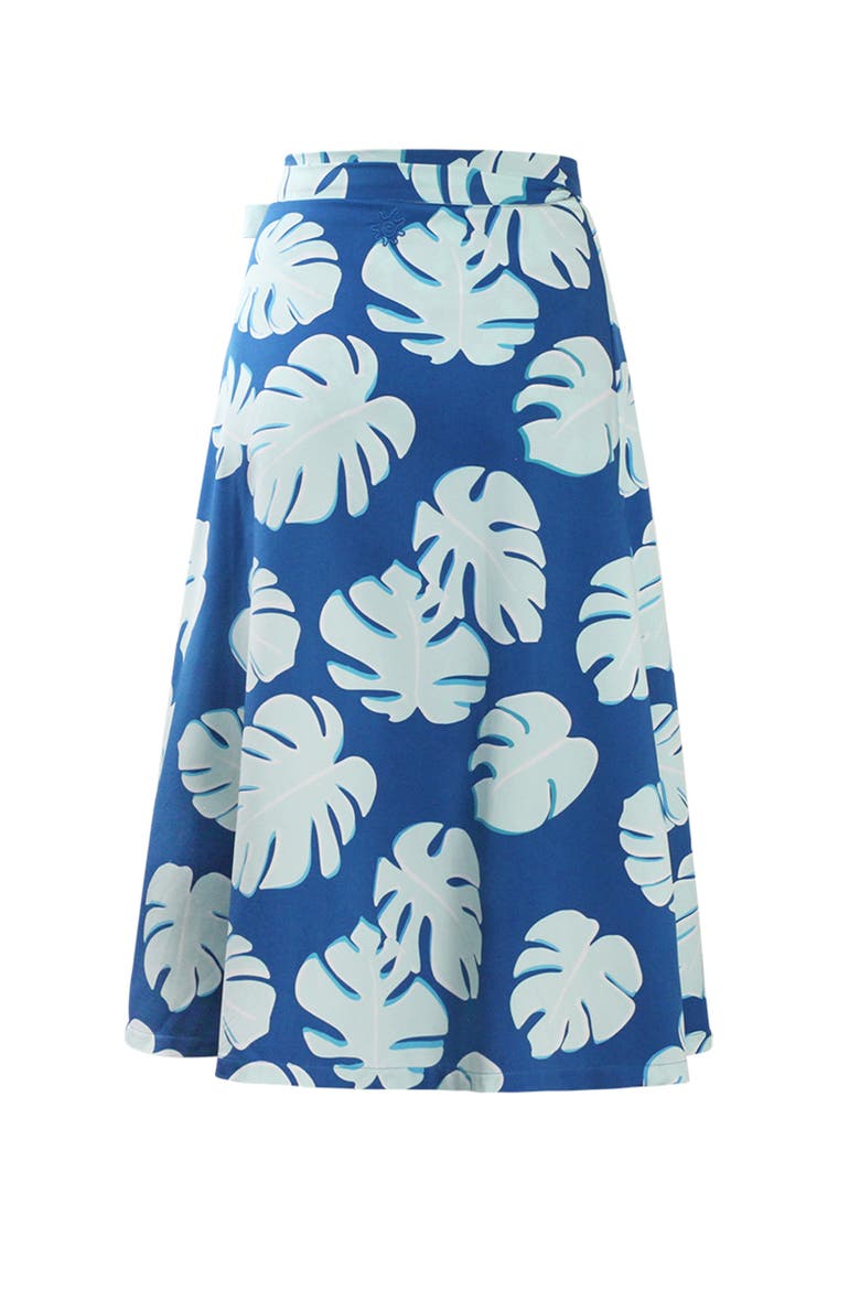 Wrap Skirt, Alternate, color, Mykonos Flora