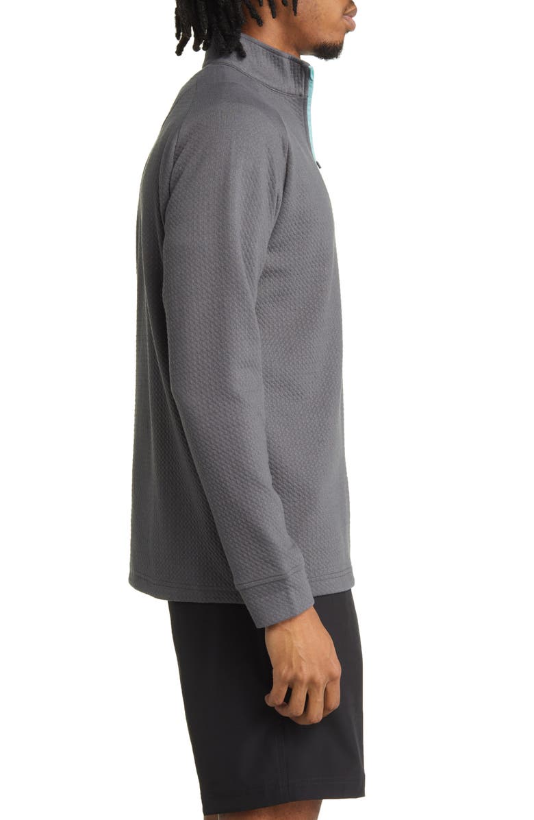 Swannies Scott Textured Quarter Zip Golf Pullover, Alternate, color, 