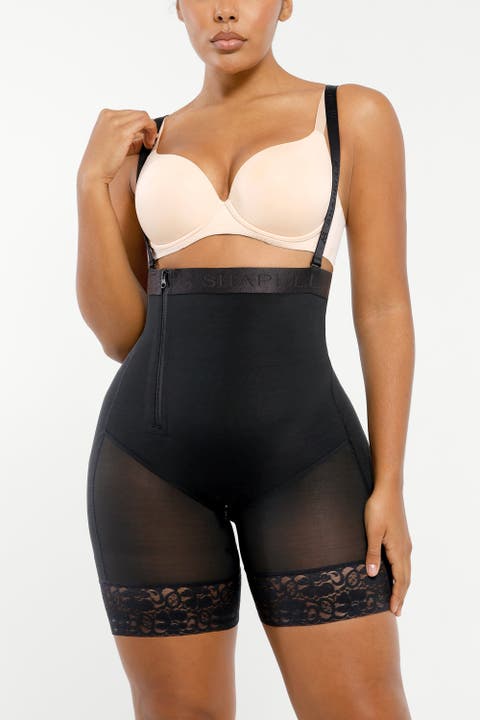 Postpartum Side Zipper Support Shorts