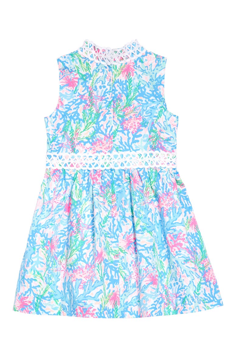 Mini Franci Dress, Alternate, color, CORAL BAY