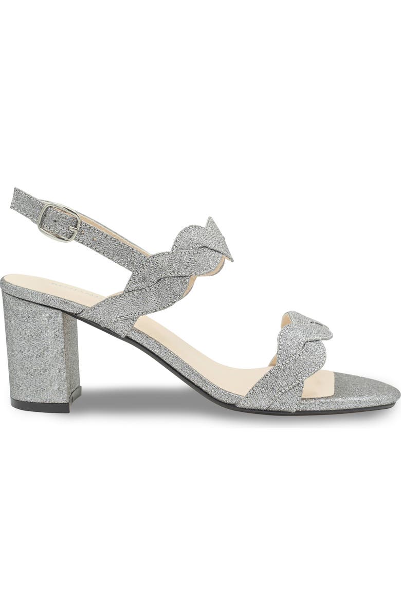 Touch Ups Champagne Ankle Strap Sandal, Alternate, color, Pewter