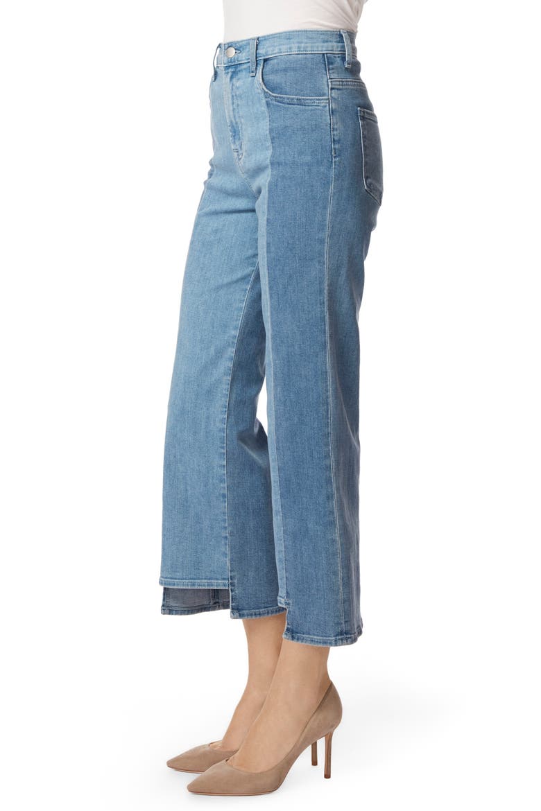 Joan High Waist Crop Wide Leg Jeans, Alternate, color, GENESIS