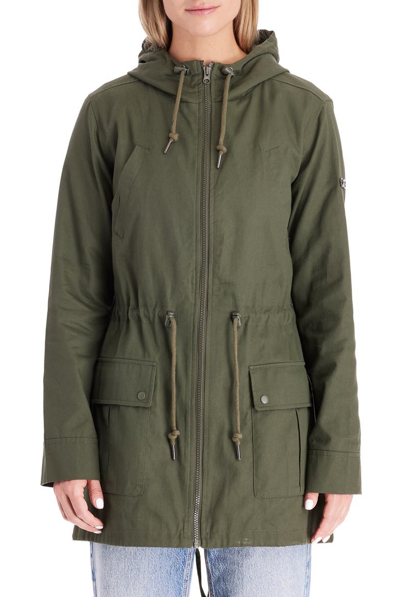 Convertible Military 3-in-1 Maternity/Nursing Jacket, Main, color, KHAKI GREEN