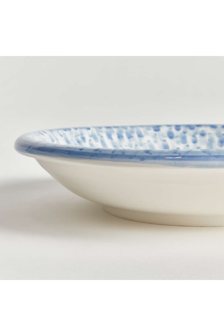 Cascata Decorative Bowl, Alternate, color, Blue