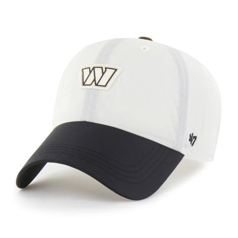 Men's '47 Cream Washington Commanders Modernia Clean Up Adjustable Hat
