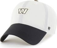 '47 Men's '47 Cream Washington Commanders Modernia Clean Up Adjustable Hat
