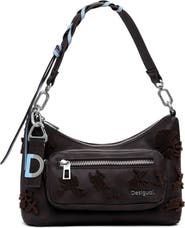 Desigual Faux Leather Shoulder Bag