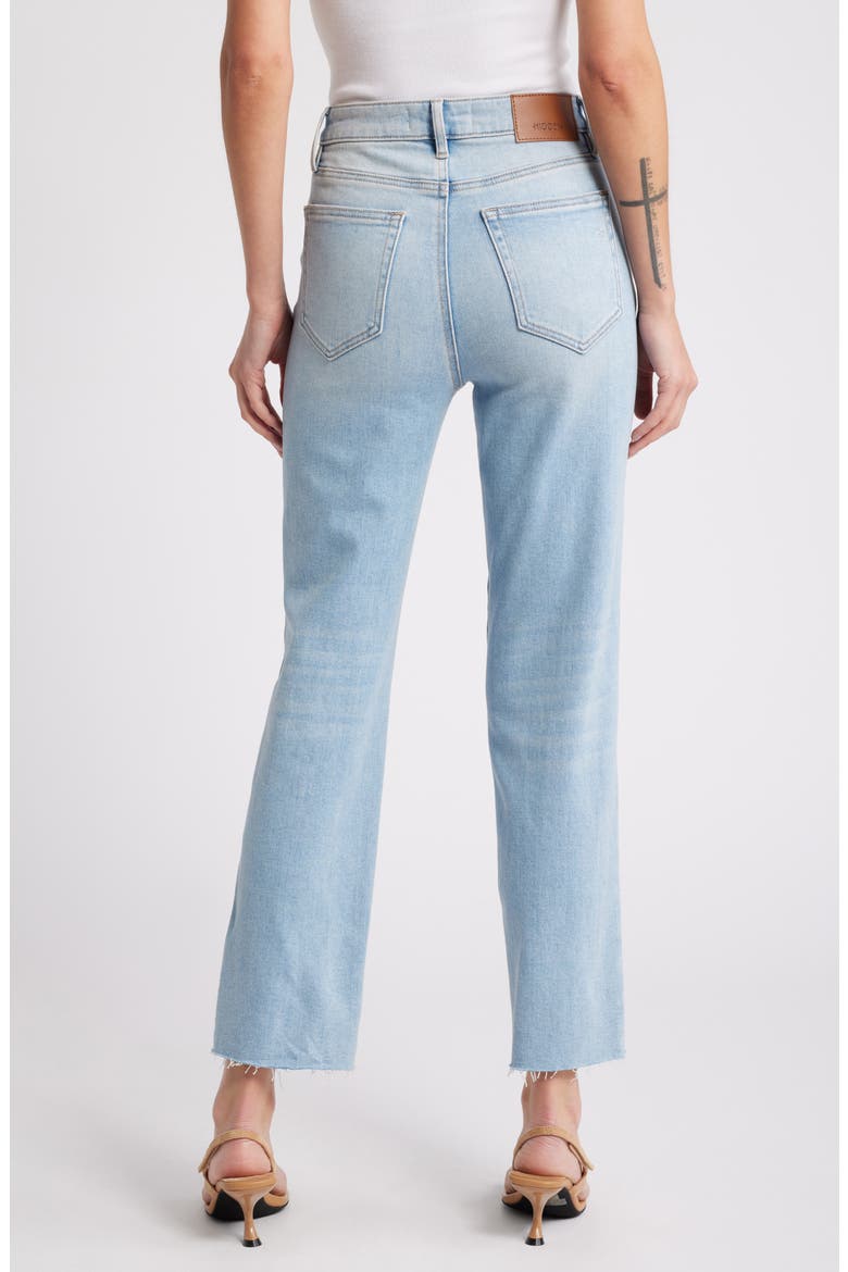 Clean Straight Leg Jeans, Alternate, color, LIGHT WASH