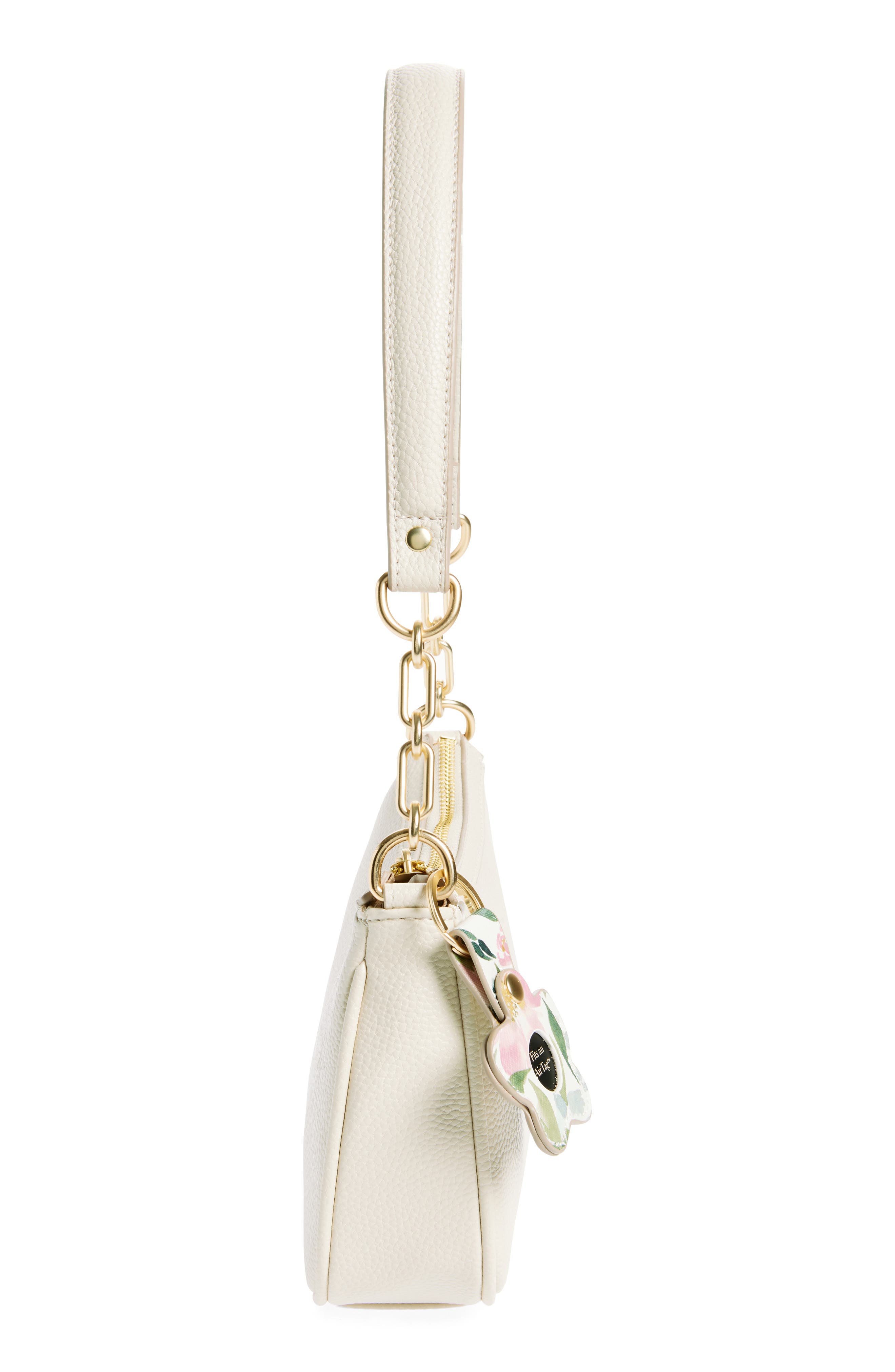 Nanette Lepore Flower Air Core Baguette Bag, Alternate, color, 