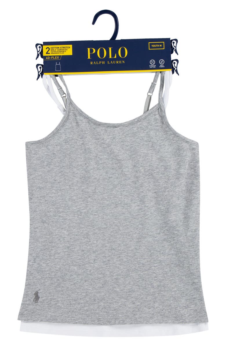 Ralph Lauren Kids' 2-Pack Camisoles, Alternate, color,
