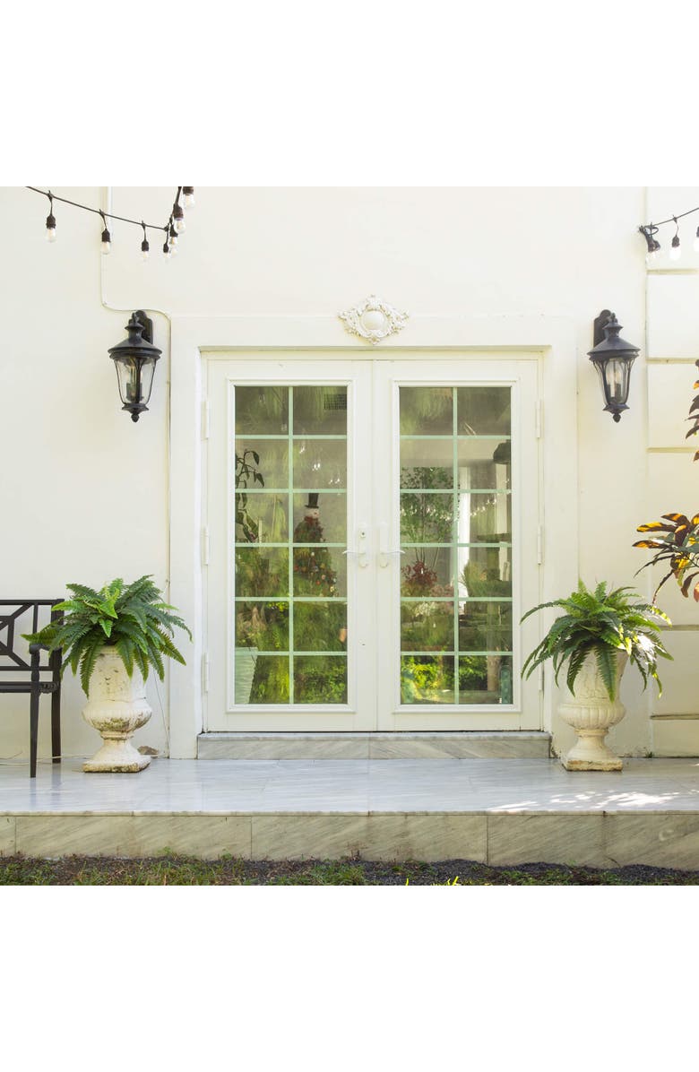 NEARLY NATURAL 40-in UV Resistant Artificial Boston Fern (Indoor/Outdoor) - Set of 2, Alternate, color, Green