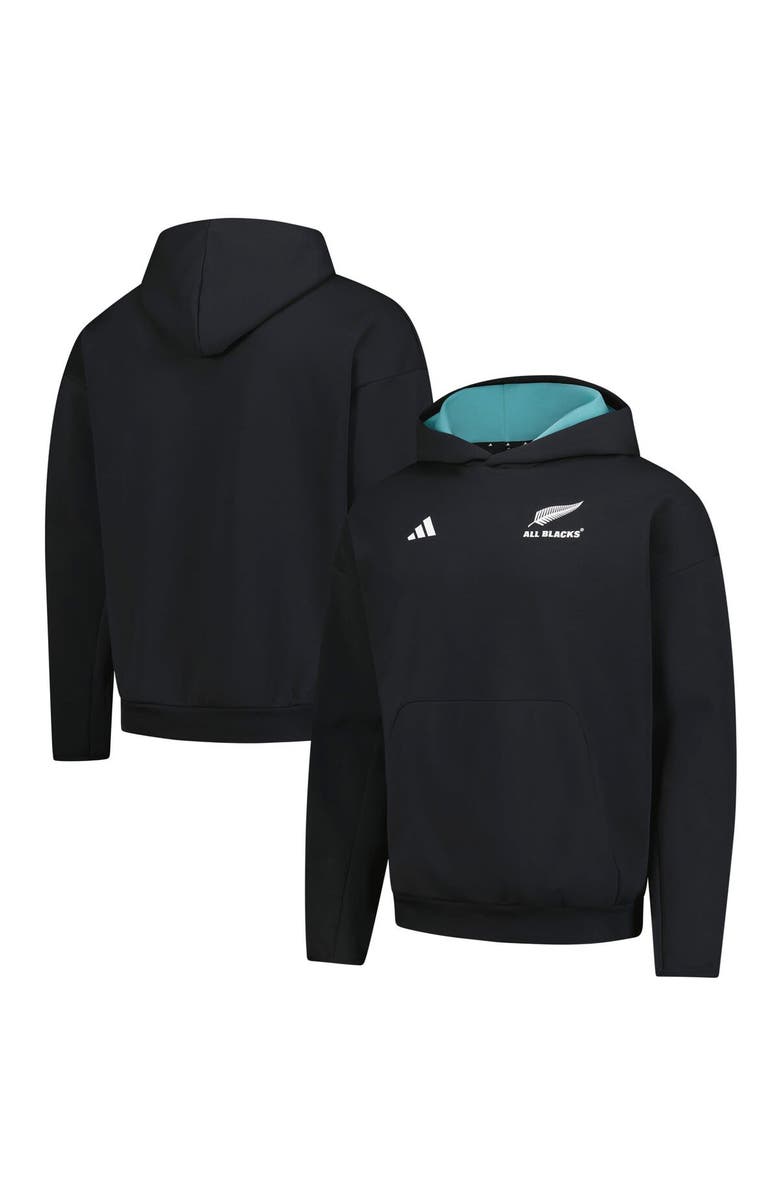 adidas Men's adidas Black New Zealand Rugby 2025/26 All Blacks Pullover Hoodie, Main, color, Black