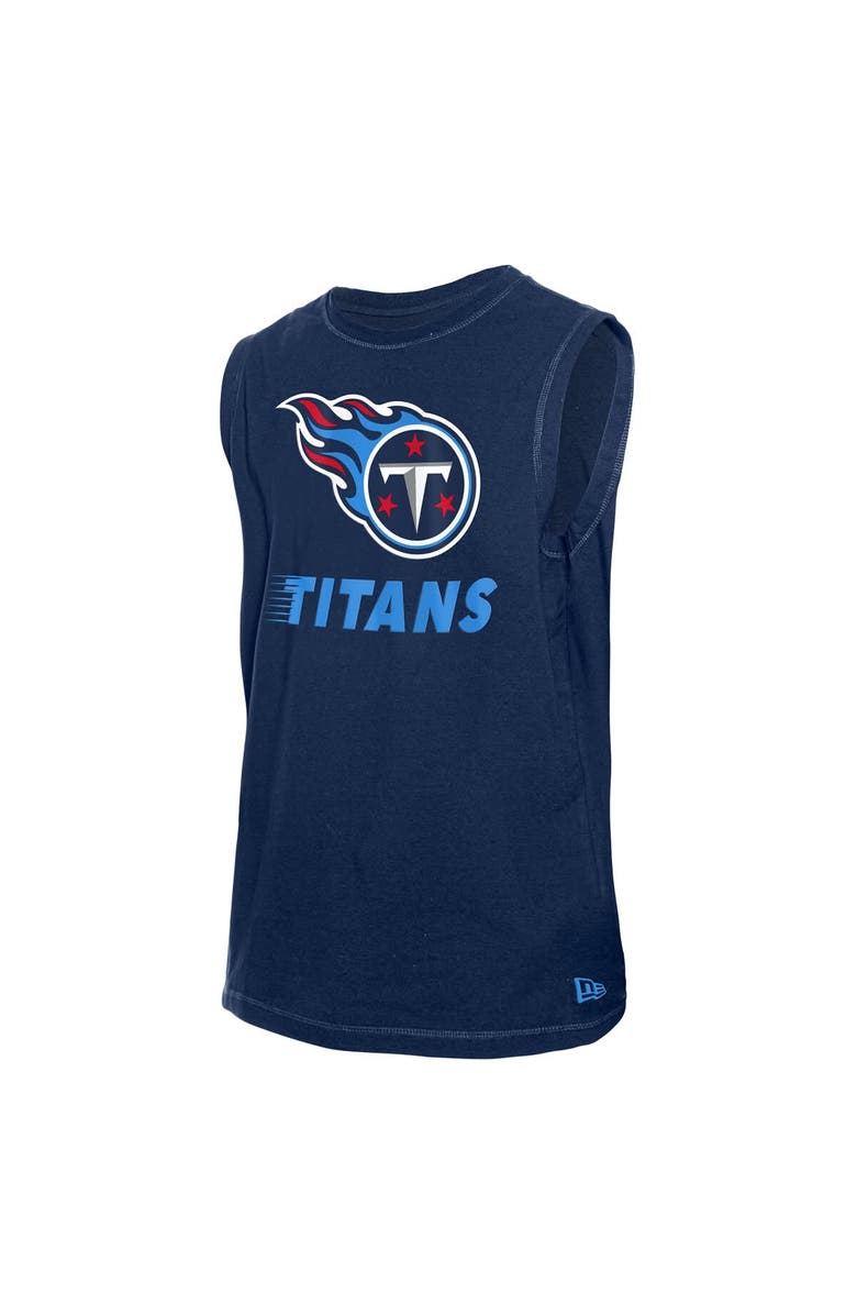 New Era Men's New Era Navy Tennessee Titans Leisure Collection Tank Top, Alternate, color, Navy