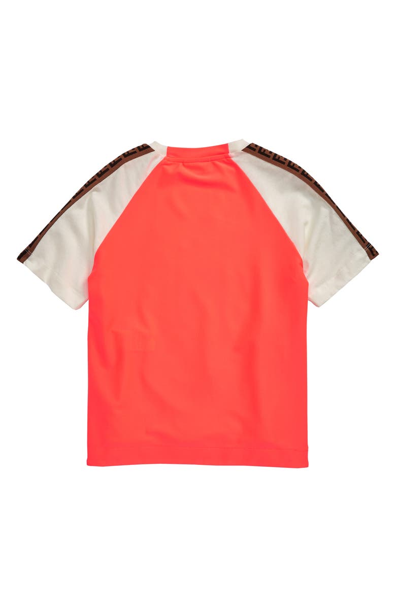 Fendi Neon Logo Tee, Alternate, color,