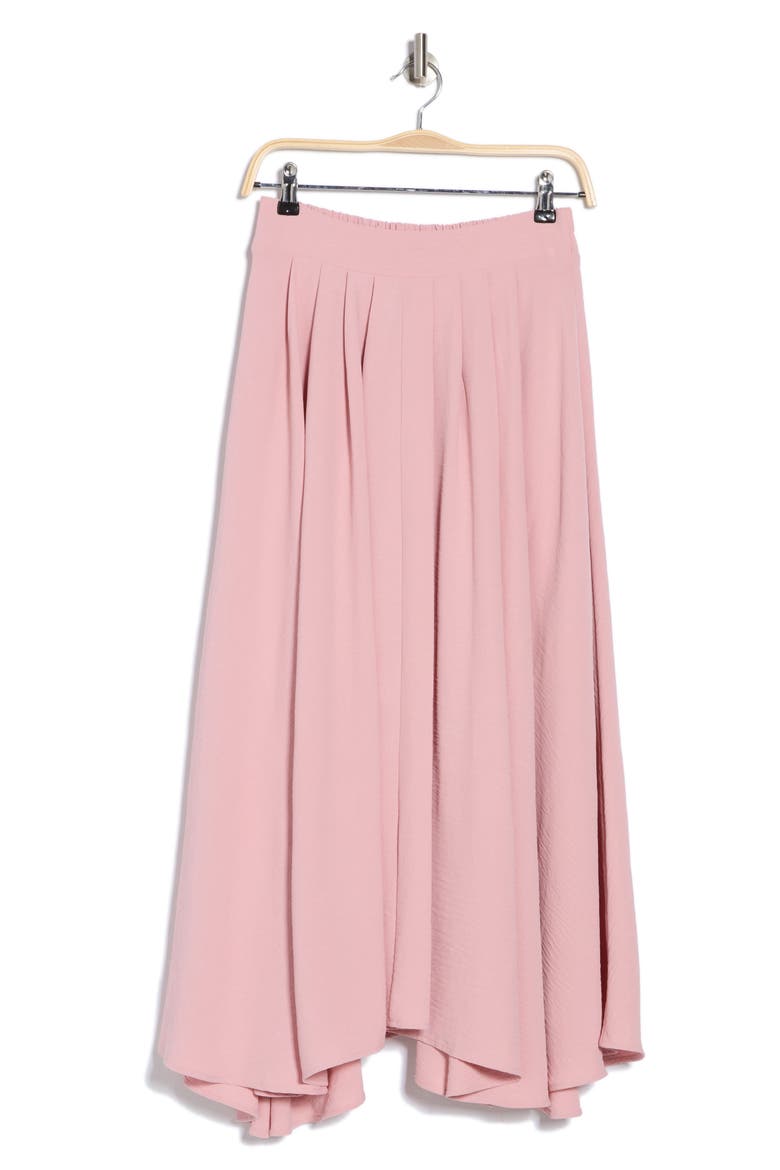 Pleated Maxi Skirt, Alternate, color, LIGHT PINK