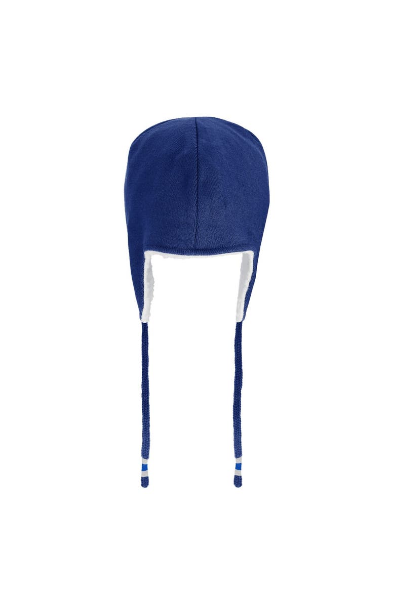 FANATICS Men's Fanatics Branded Blue/White Toronto Maple Leafs Outdoor Play Trapper Hat, Alternate, color,