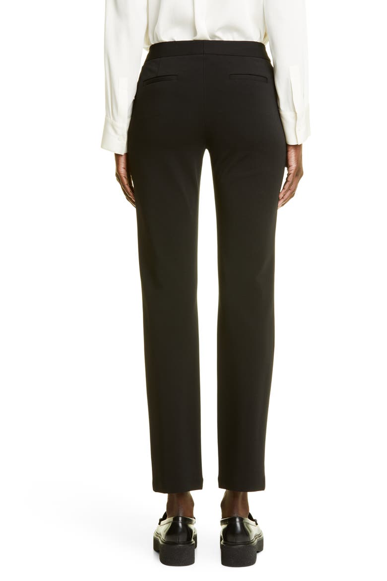 Waldorf Straight Leg Ankle Pants, Alternate, color, BLACK