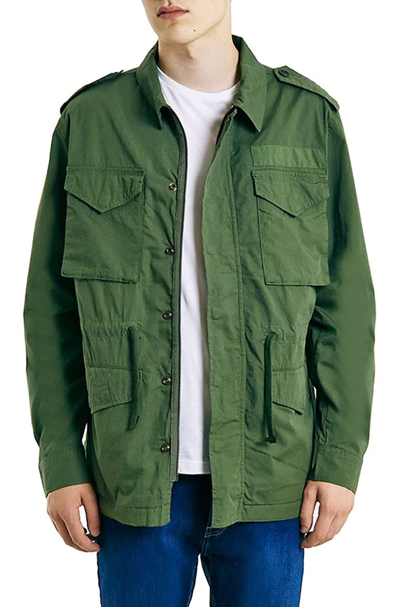 Topman Field Jacket, Main, color,