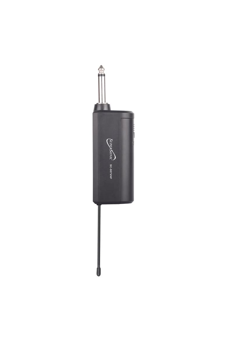VHF Dual Fix Channel Wireless with Microphones, Alternate, color, Black