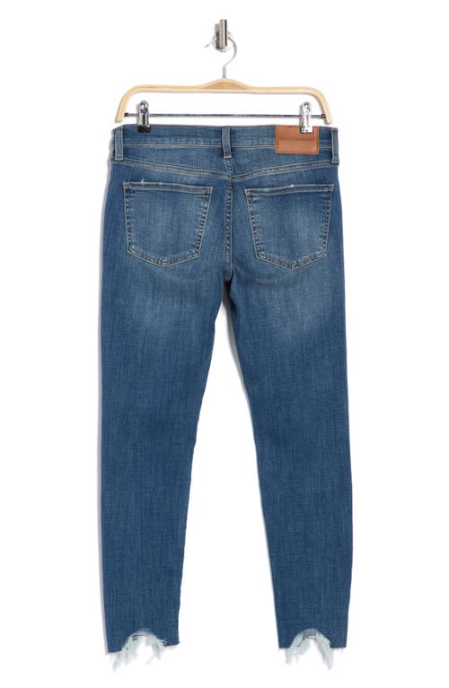 Shop Lucky Brand Ava Raw Hem Skinny Jeans In Cypress Chew
