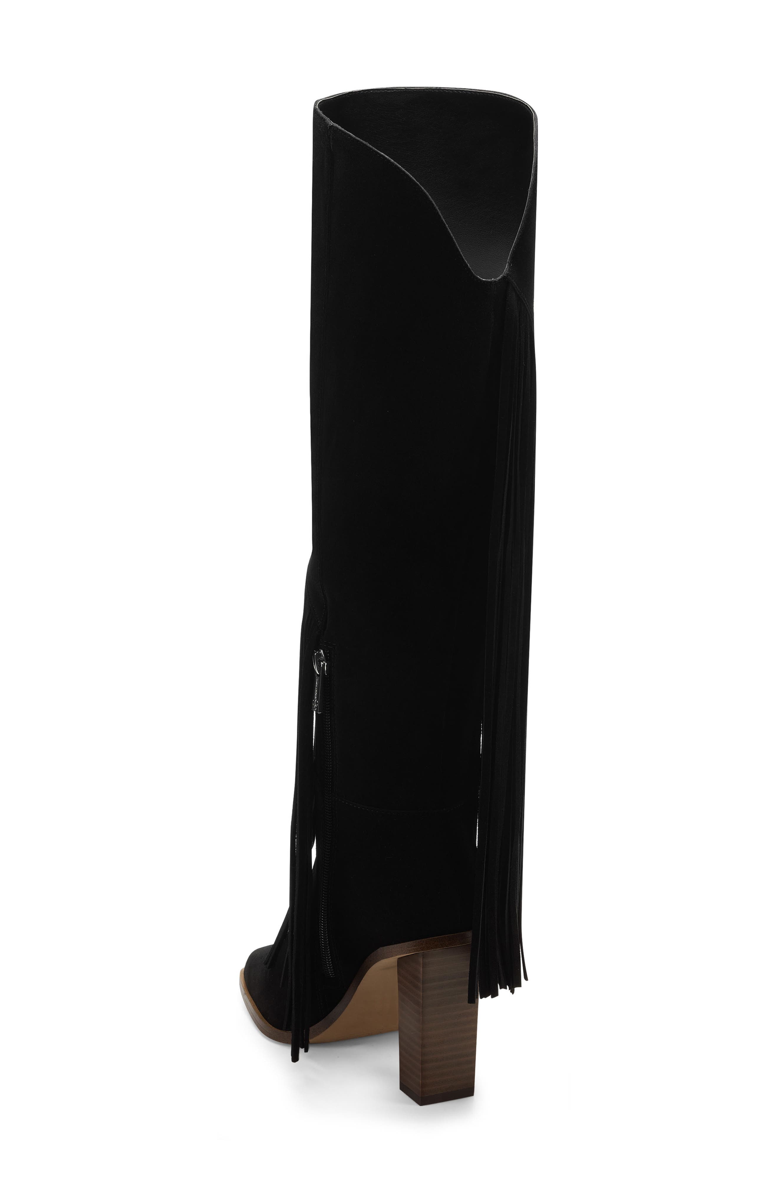 Jessica Simpson Asire Fringe Knee High Boot, Alternate, color, 