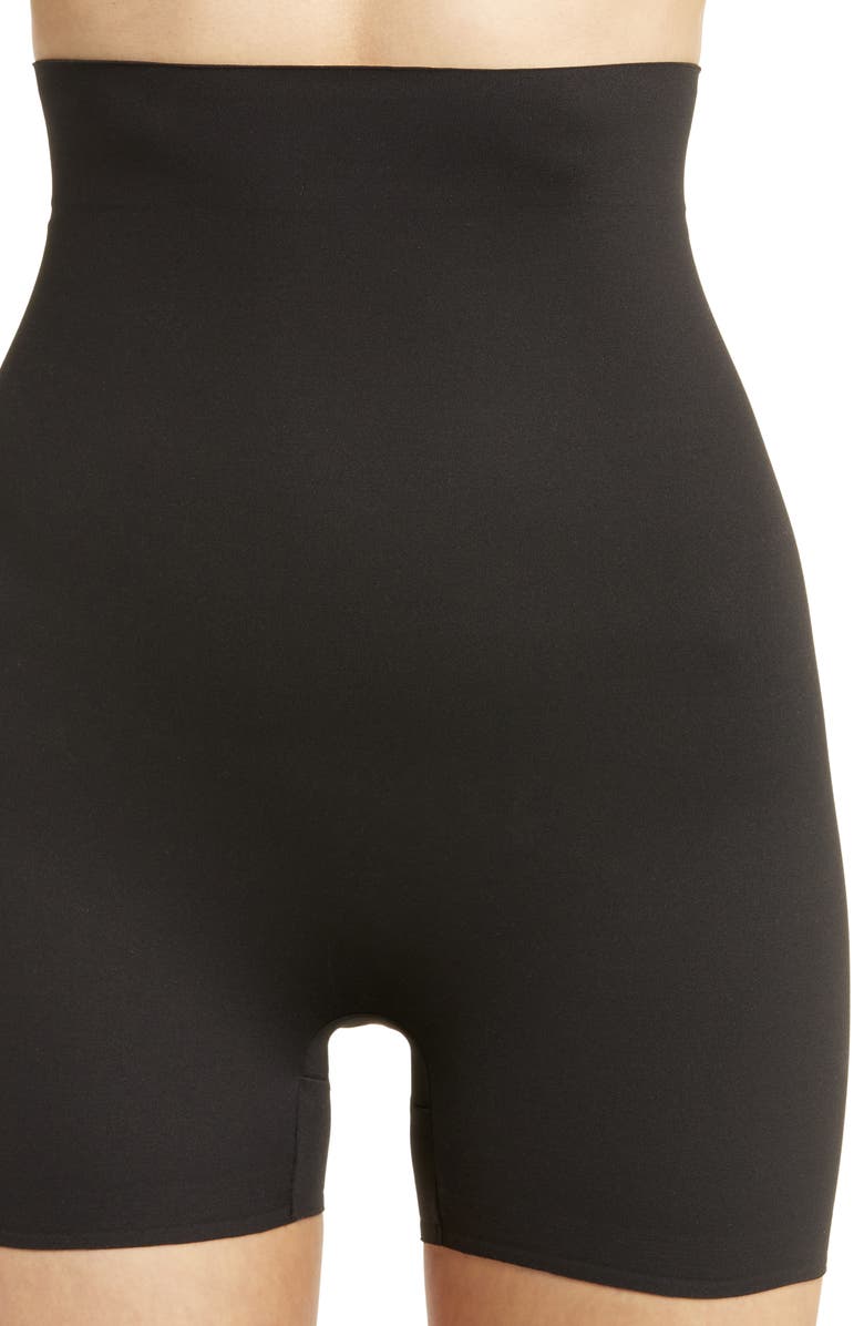 TC Sleek Essentials High Waist Shaping Shorts, Alternate, color, Black