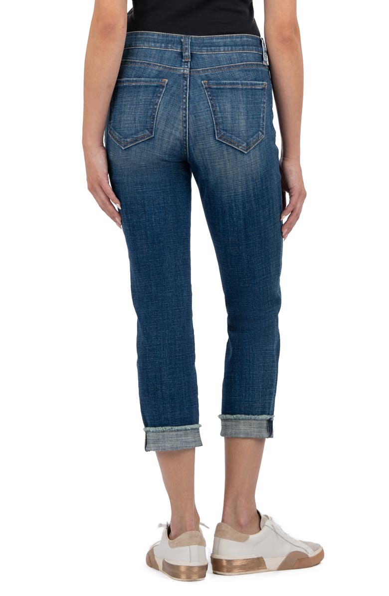 KUT from the Kloth Amy Crop Straight Leg Jeans, Alternate, color, 