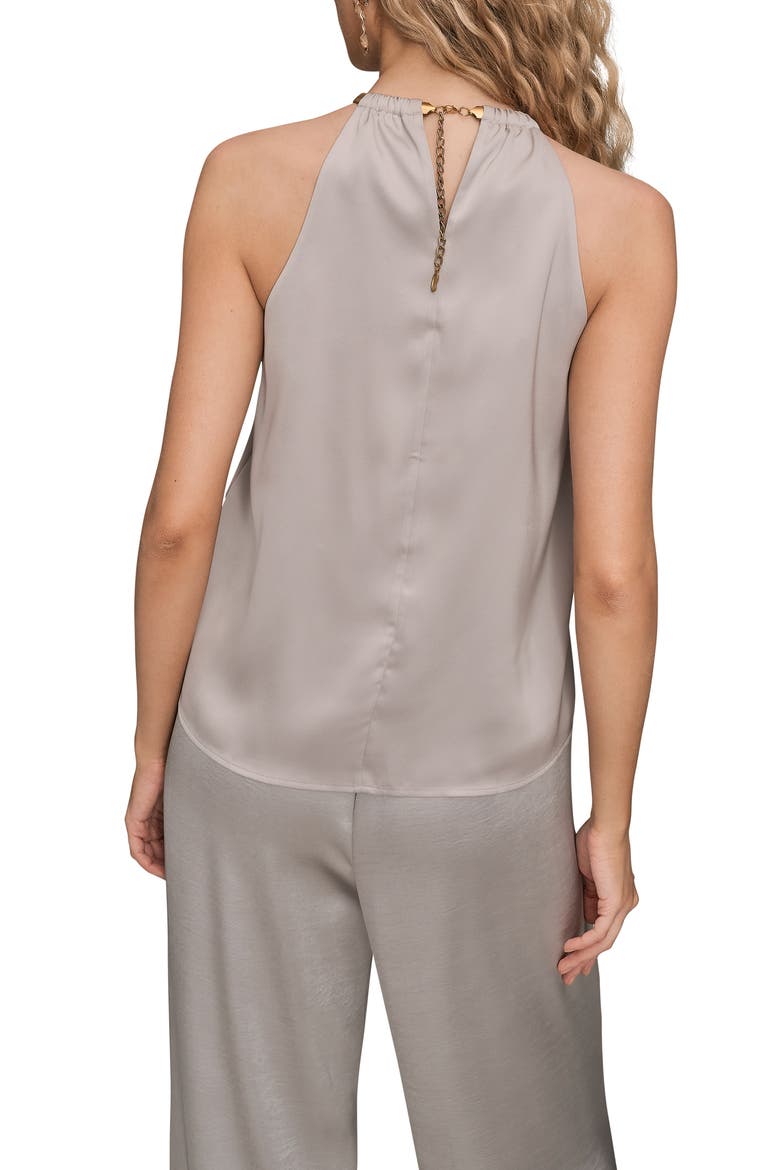 Twist Neck Halter Top, Alternate, color, VAPOR