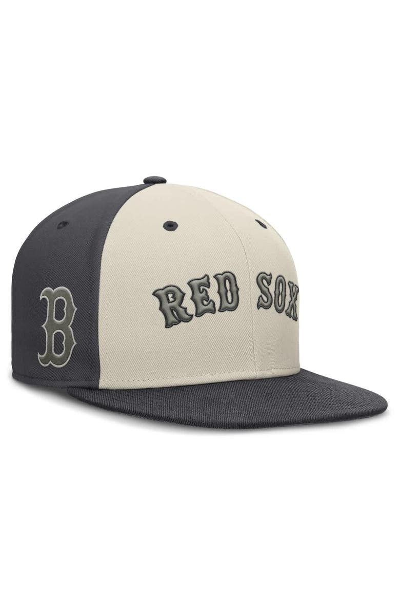 Nike Men's Nike Cream Boston Red Sox Dri-FIT True Fitted Hat, Alternate, color, Cream