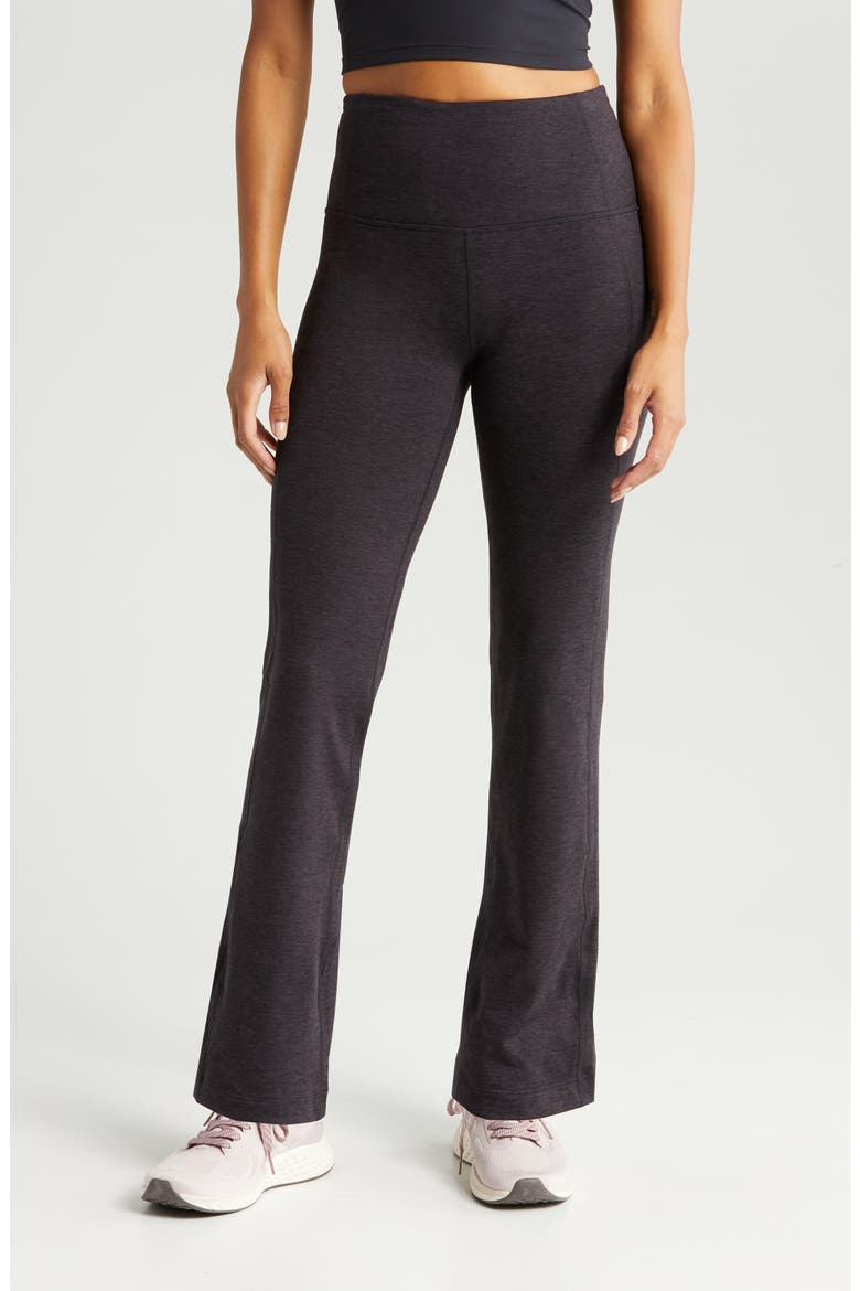 Cozy Tech High Waist Performance Leggings, Main, color, BLACK