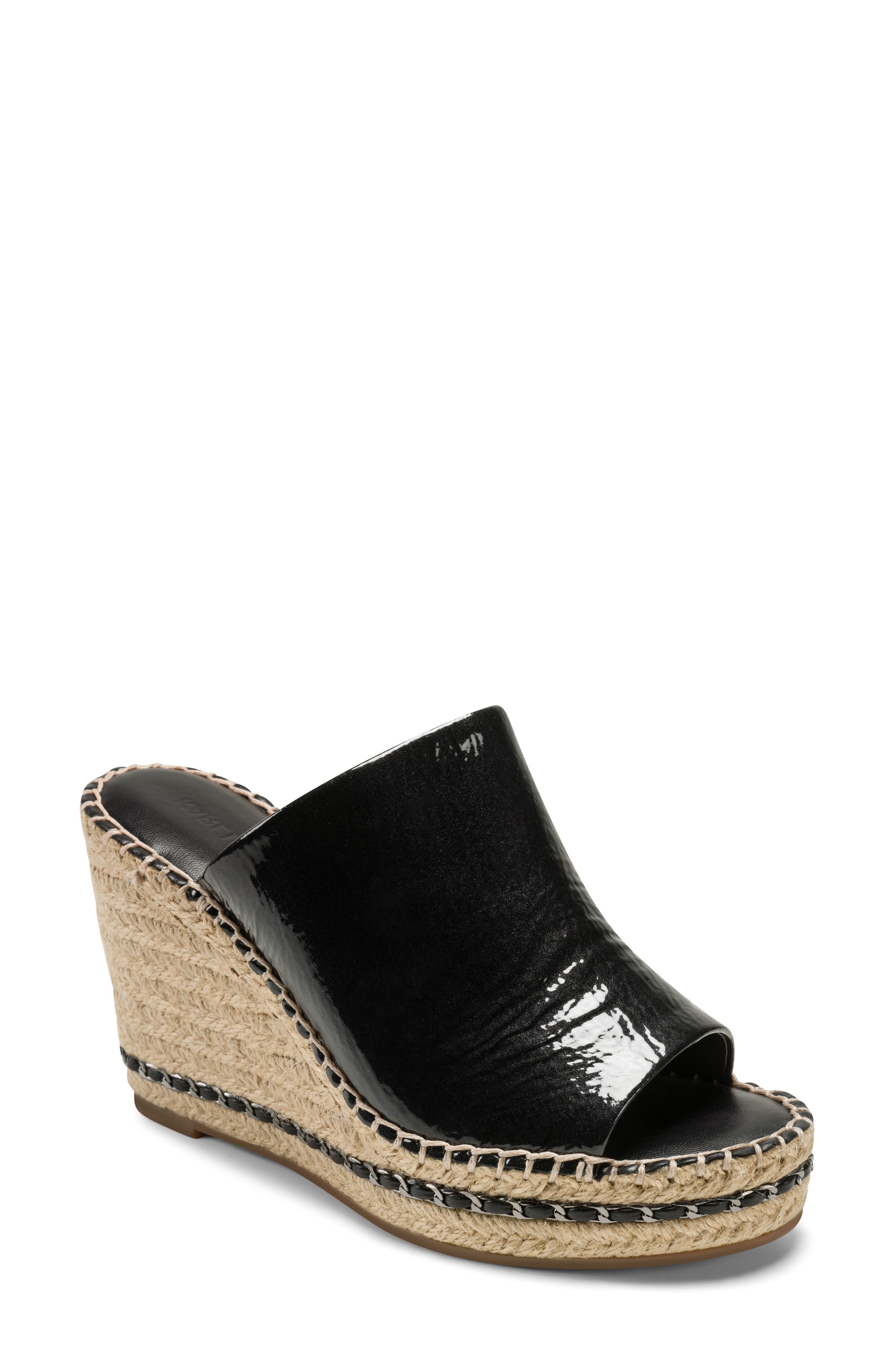 KARL LAGERFELD PARIS Carina Wedge Sandal, Main, color, 