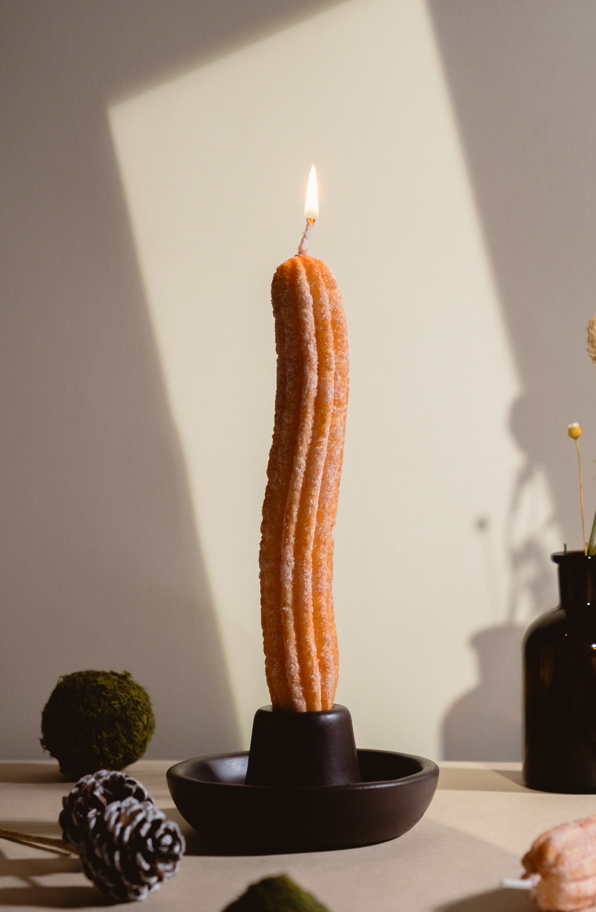 Southlake Gifts Churros Taper Candle - Thumbnail 4