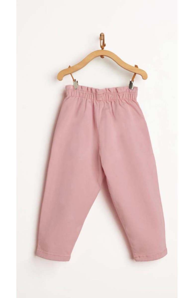 Babycottons Twill Pants for Little Kid, Main, color, Pink