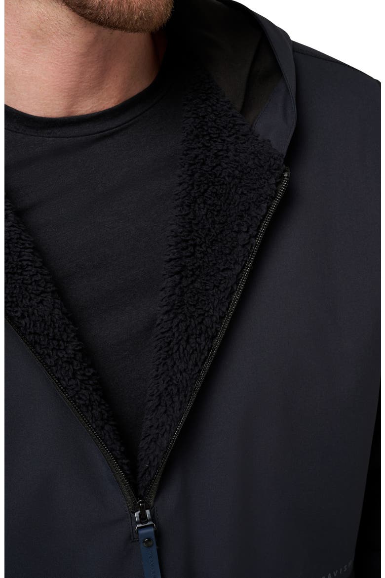 Drift Fleece Half Zip Jacket, Alternate, color, BLACK