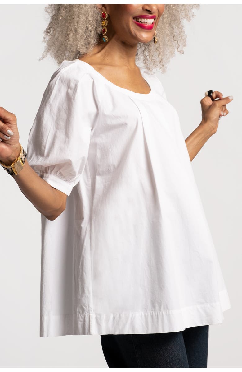 Frances Valentine Zonda Top, Alternate, color, White