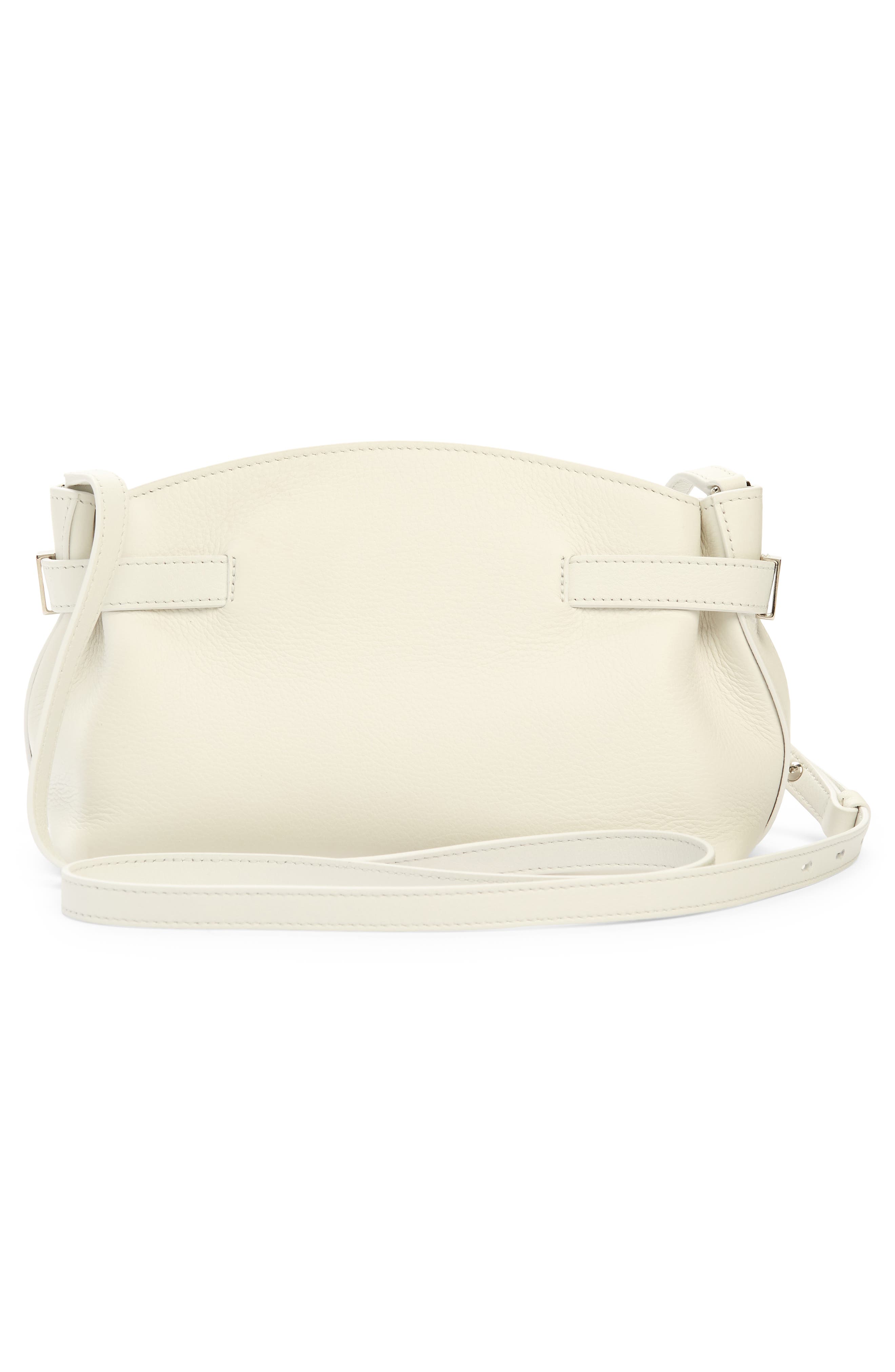 FERRAGAMO Hug Small Leather Pouch, Alternate, color, 