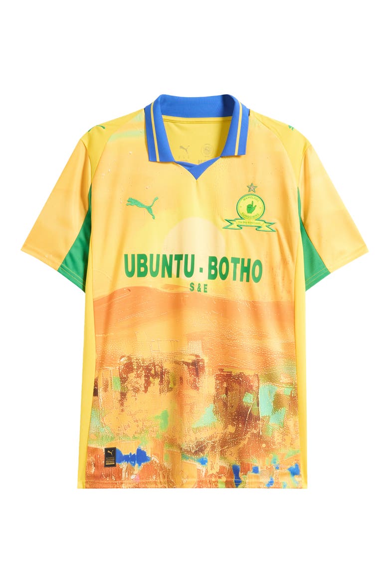 x KidSuper MSFC Replica Jersey, Alternate, color, YELLOW-FAST GREEN