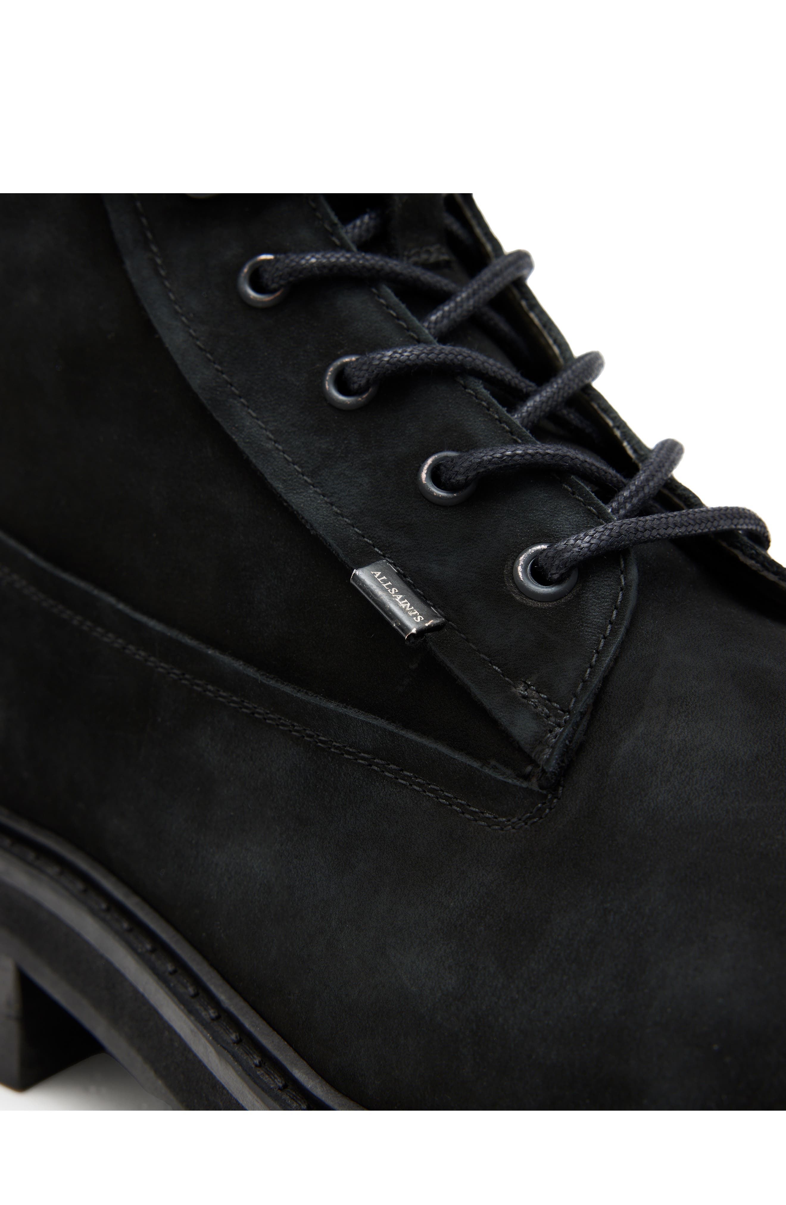 AllSaints Bobcat Lace-Up Combat Boot, Alternate, color, 