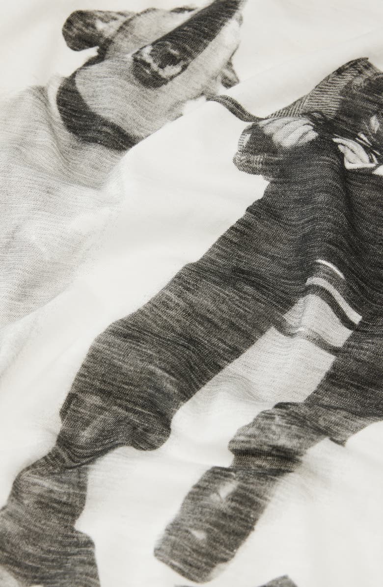 John Varvatos Bowie Graphic Print T-Shirt, Alternate, color, 