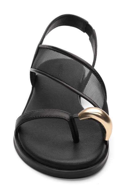 Sanctuary Suave 2.0 Slingback Sandal In Black