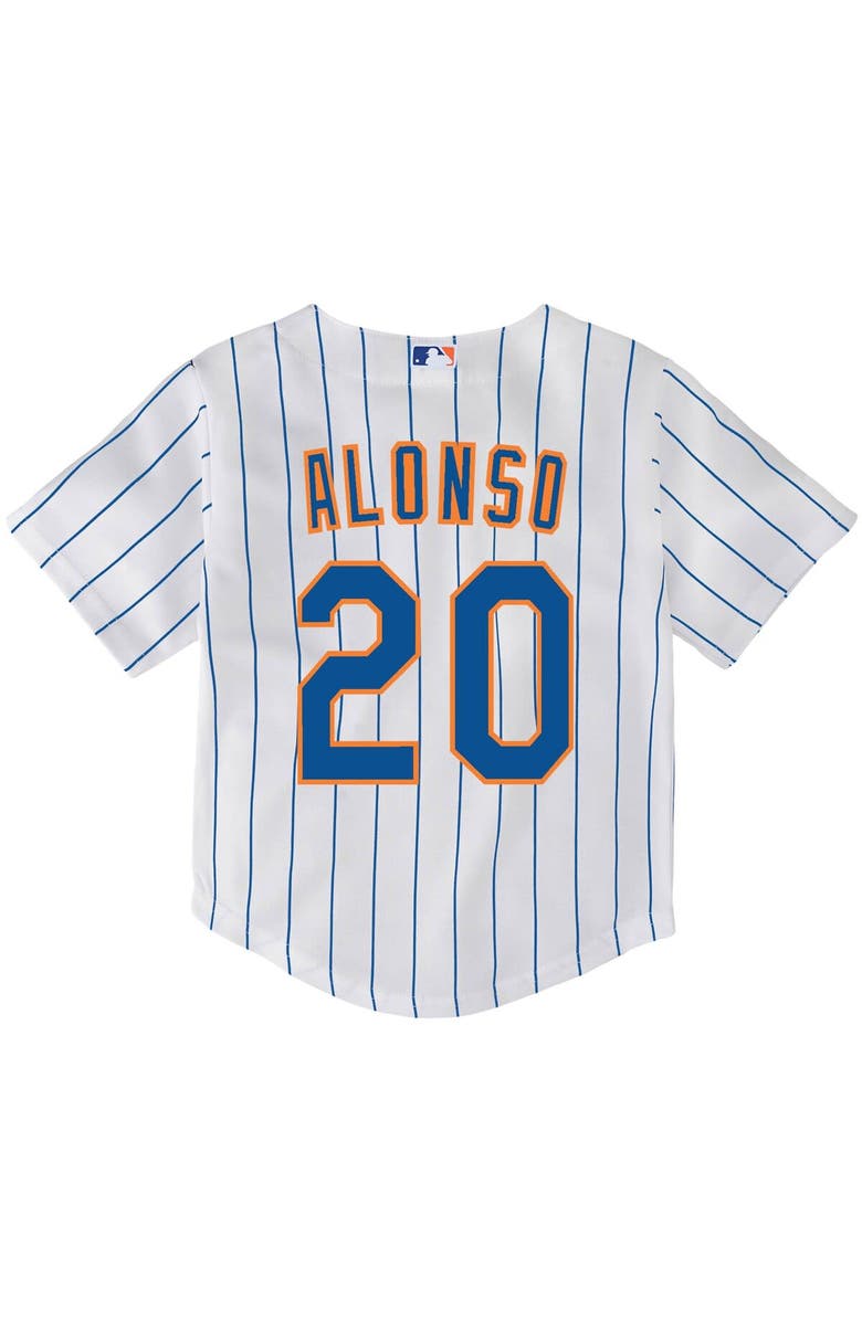 Nike Toddler Nike Pete Alonso White New York Mets Home Replica Player Jersey, Alternate, color, 