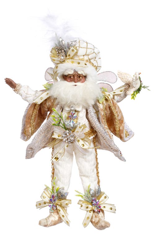 Mark Roberts African American White Christmas Fairy, Small In Multi
