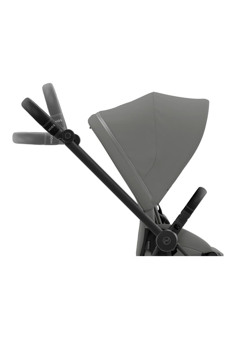 MIOS 3 Compact Lightweight Stroller, Alternate, color, SOHO GREY
