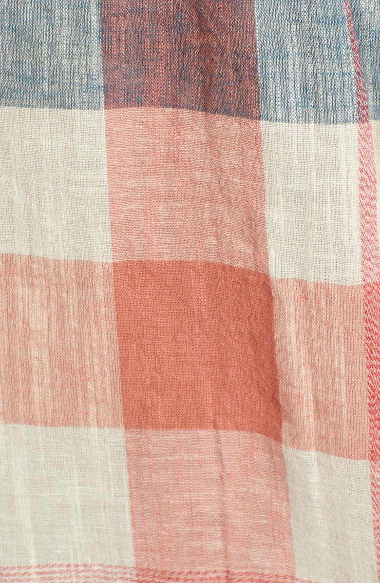 Lucky Brand Plaid Short Sleeve Shirt, Alternate, color, 